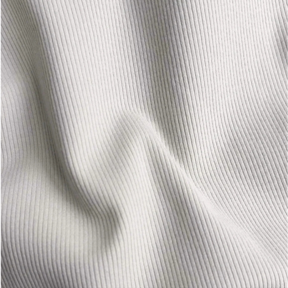 ALL THINGS GOLDEN. LUXE RIB LOW BACK BODYSUIT - STONE - Picture 4 of 8